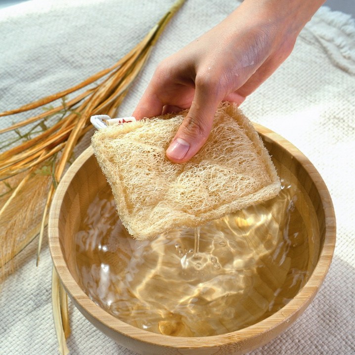리브리아 더 부드러운 친환경 천연수세미 주방 루파 수세미, 1개 리브리아 더 부드러운 친환경 천연수세미 주방 루파 수세미, 1개