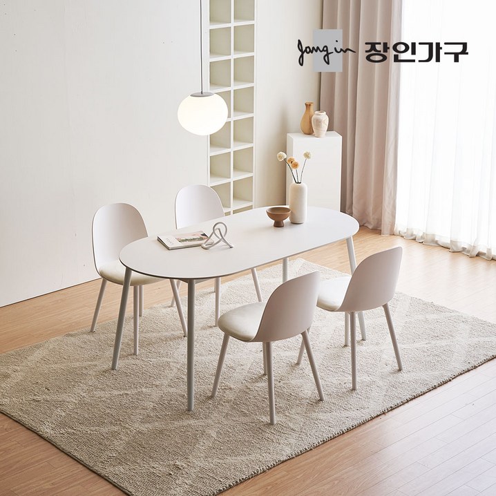 장인가구 벨노아 포세린 세라믹 식탁 사각 테이블 1600 단품