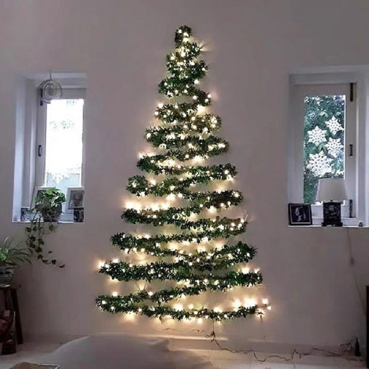 5시주문건 당일배송 2025년 신상 FOOI 밝고 아름다운 크리스마스 벽트리 전구풀셋트 빠른배송