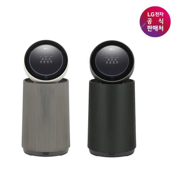 LG 공식판매처 LG 퓨리케어 AI 오브제 360 공기청정기 AS206NSHAAS206NGHA