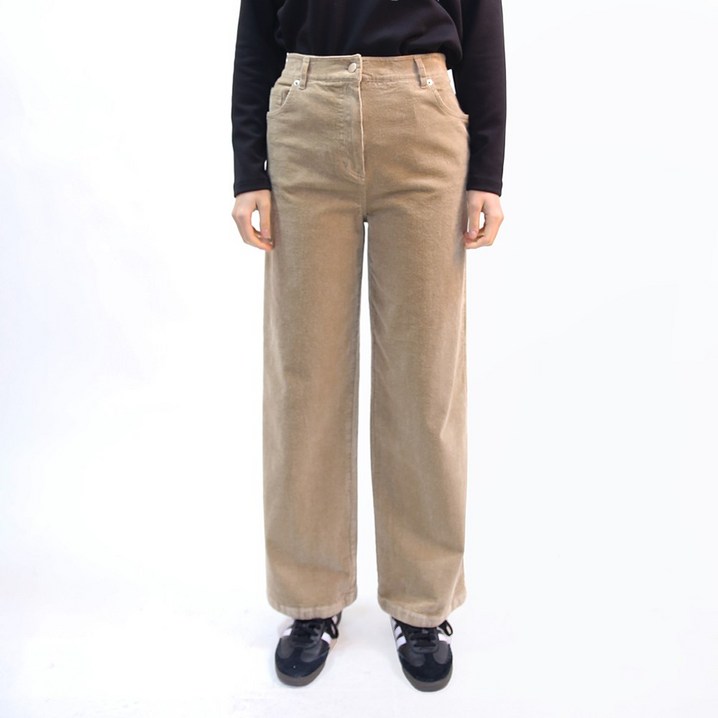꾸즈 코듀로이와이드팬츠 CTPA73P1LM 357485