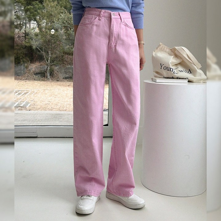 MADE 피그먼트 워싱 컬러다잉 데일리 코튼팬츠오리지널,롱ver 2기장 7컬러