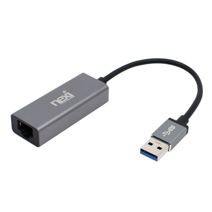 넥시 USB3.0 기가비트 이더넷 유선 랜카드 노트북용 20230816