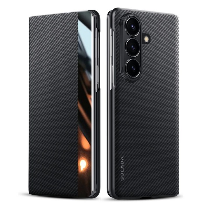 하이엑스 갤럭시 Z 폴드 고강도 케블라 마그네틱 맥세이프 카드수납 힌지보호 풀커버 휴대폰 케이스