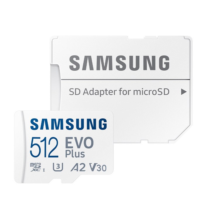 삼성전자 삼성 인증 마이크로SD카드 EVO PLUS 512GB MBMC512KAKR 메모리카드