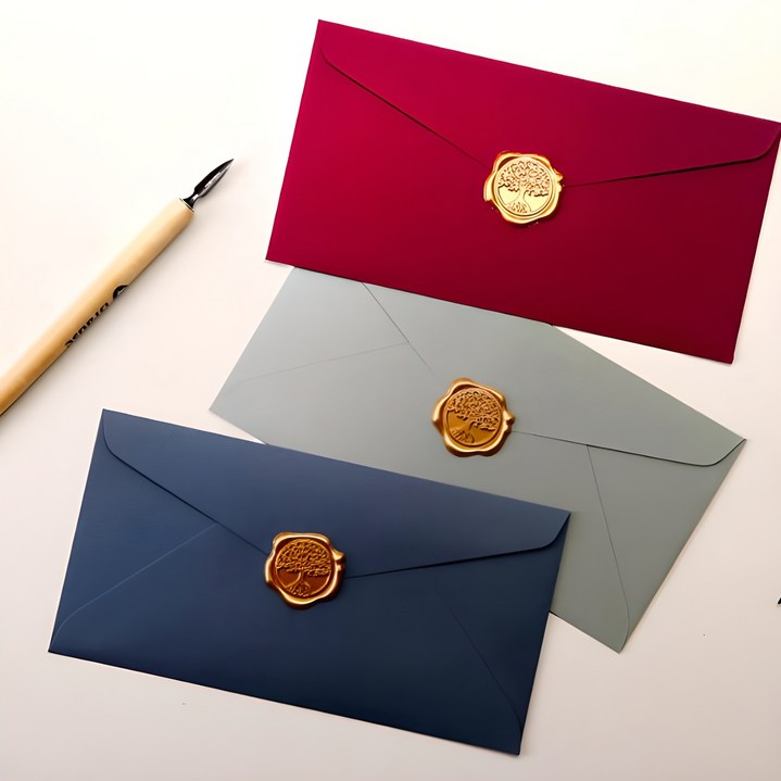 인디케이 정성 용돈봉투 10p  스티커 10p 세트, 혼합색상, 1개