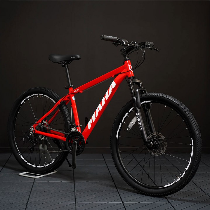 오투휠스 마하 S7 기계식 입문용 산악 MTB 자전거 20230426