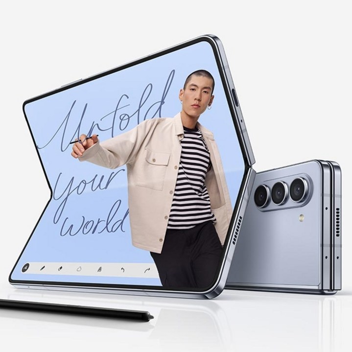 삼성전자 갤럭시 Z 폴드5 256GB SMF946 공기계 중고폰 리퍼폰, 그레이, 256GB