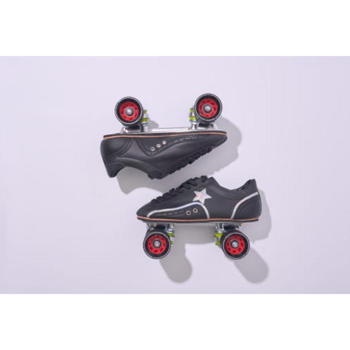 롤캡 롤러스케이트 스피드형 블랙