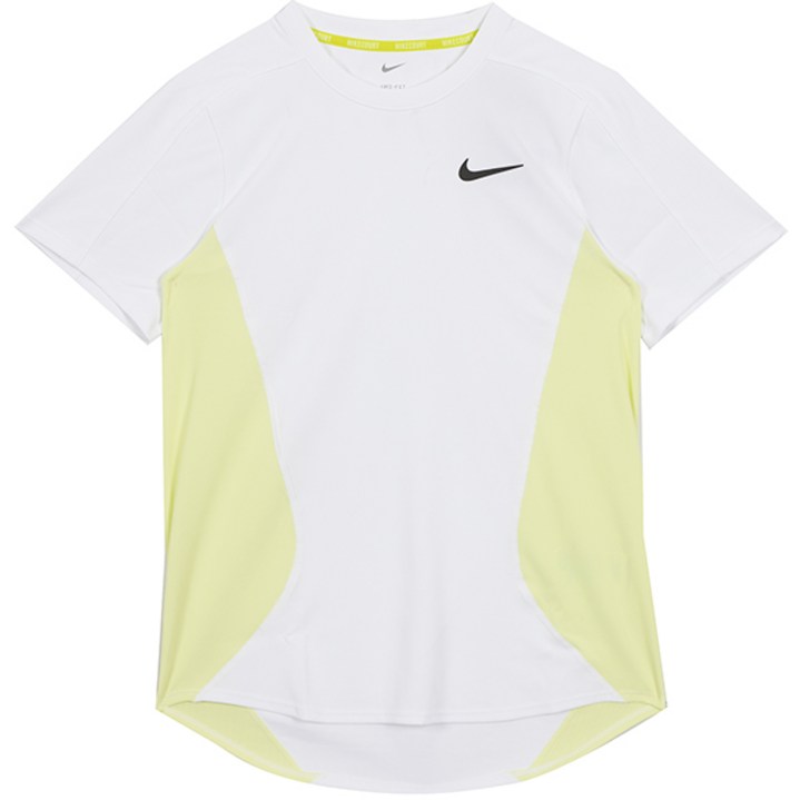 나이키 코트 슬램 드라이 핏 ADV 테니스 반팔 탑 야닉 시너 착용 FZ6858100