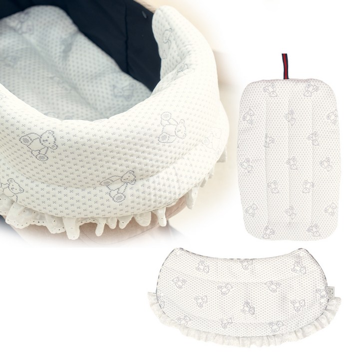 시원한 산책 쿨 냉감 개모차 방석 코코리에또 펫 강아지 유모차 쿠션 가드, 1개