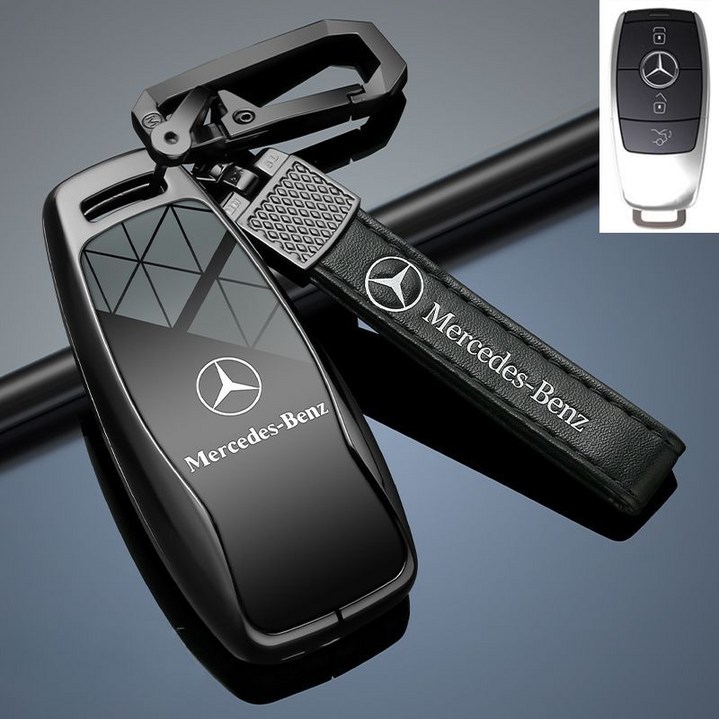 비포선라이즈_ 벤츠키케이스 키홀더 E300L C260L GLC GLB220 A200L, 벤츠 B 블랙+벨트버클
