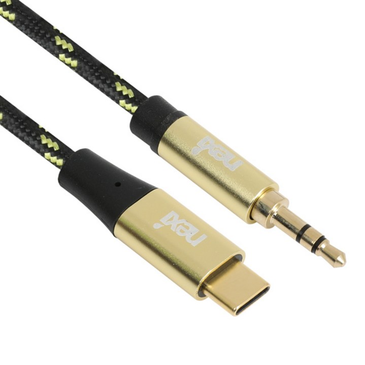 NEXI리버네트워크 넥시 NX1397 Type-C(M) to AUX(M) 케이블 1M