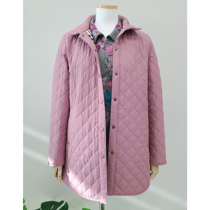 꽃보다할머니 엄마 카라 누빔 잠바 점퍼옷 60대70대80대 칠순팔순 생신선물 요양원