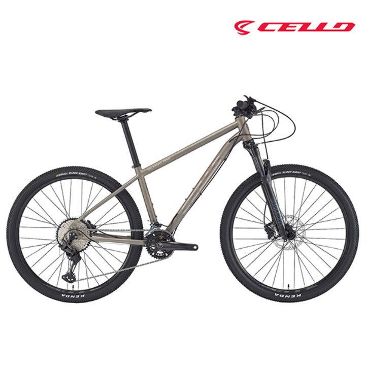GIFT 2022년 첼로 실버라도 50 티타늄 24단 MTB 자전거, 샌딩티탄, 1개
