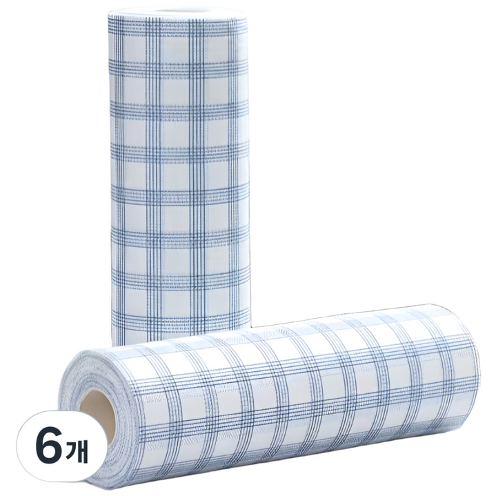 뜯어쓰는 테이블 식탁 매트 홈파티 캠핑 다용도 타올 타월, 6개