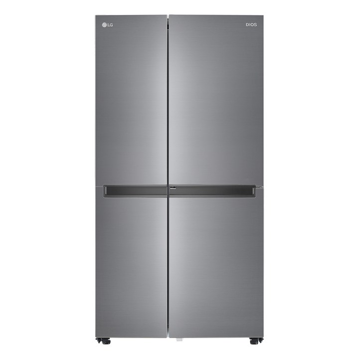 lg냉장고4도어 LG전자 디오스 양문형냉장고, 실버, S834S20Q