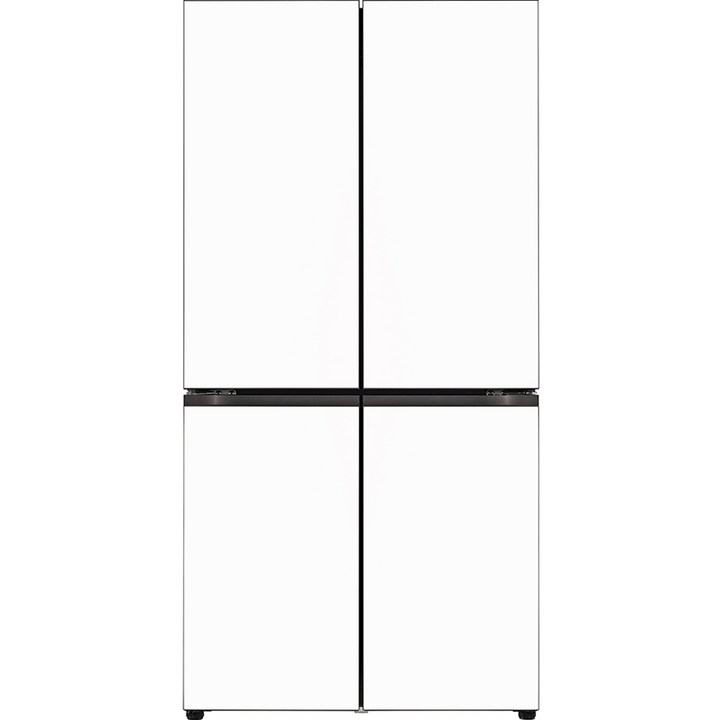 LG전자 디오스 오브제컬렉션 베이직 4도어 냉장고 글라스 870L 방문설치 - 쇼핑뉴스