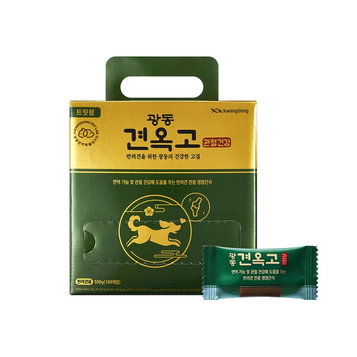 광동 강아지 견옥고 영양제, 뼈관절강화, 500g, 1개