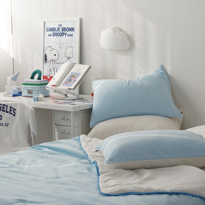 누비지오 고로고로 고밀도 사계절 차렵이불 세트