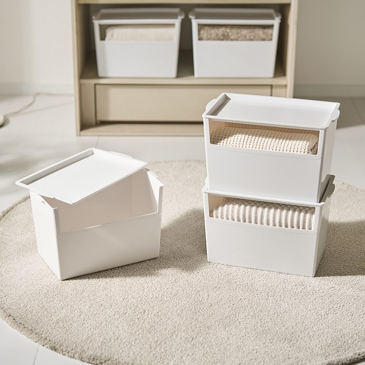 위즈홈 채움 모듈 수납 리빙박스