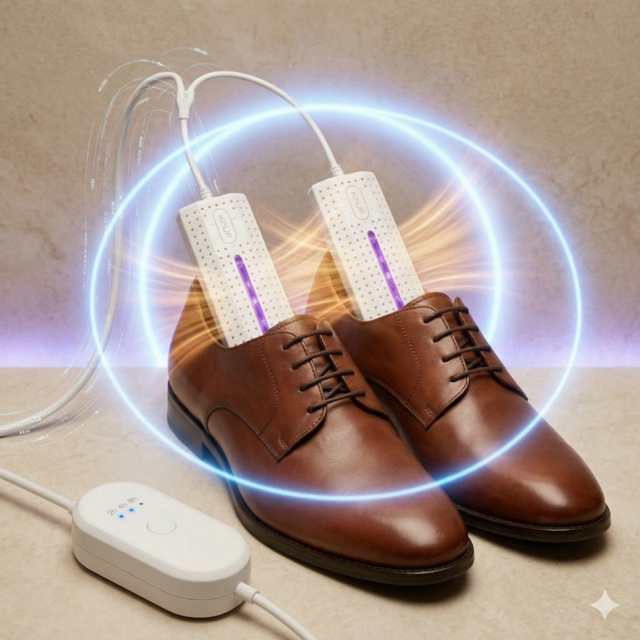 로블레 휴대용 usb 여행용 신발 건조기 항균 살균