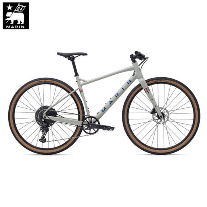 마린 2022 하이브리드 자전거 DSX1 11단 유압디스크, DSX1 Grey Blue S, 1개
