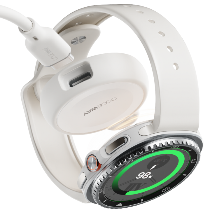 코드웨이 c타입 삼성 갤럭시워치 무선충전기 케이블 1.2m