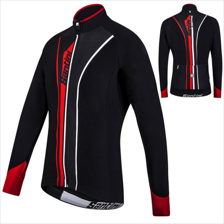 SANTINI 산티니 VEGA 베가 아쿠아제로 기모 긴팔져지 레드 겨울용