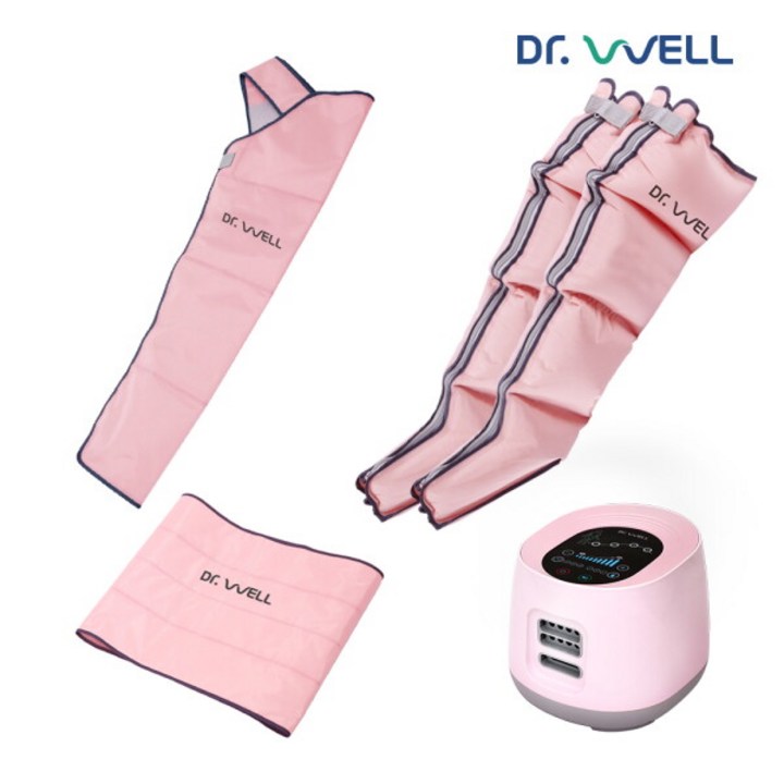 [닥터웰] 뉴에어라이너 공기압 4구 마사지기 풀 세트 DR-5800 (본체+다리+팔+허리)