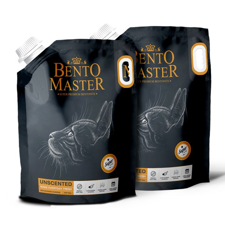벤토마스터 응고형 벤토나이트 고양이 모래 , 화장실 배변용품
