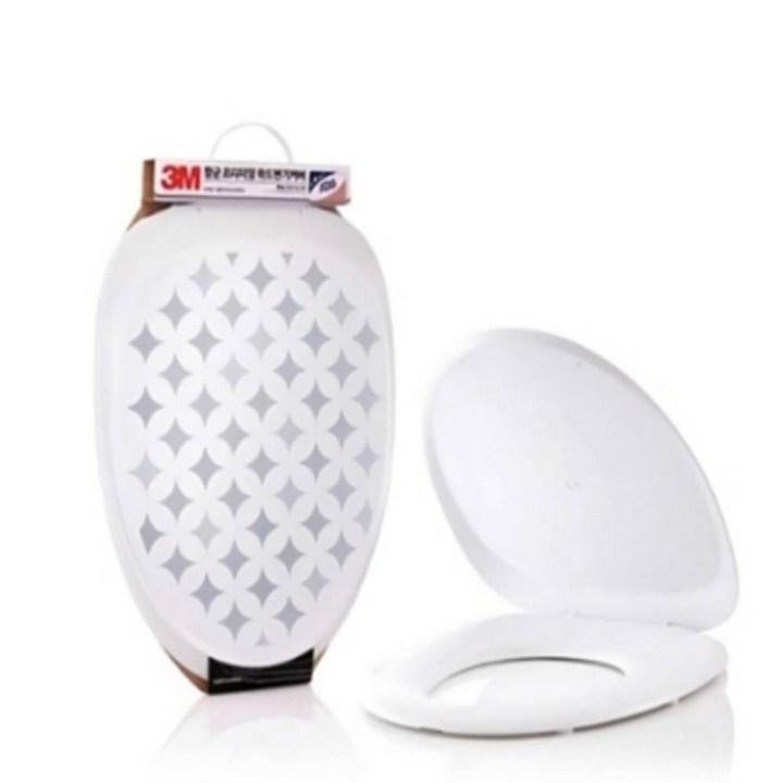 3M 프리미엄 하드 변기커버 변기덮개 변기부품