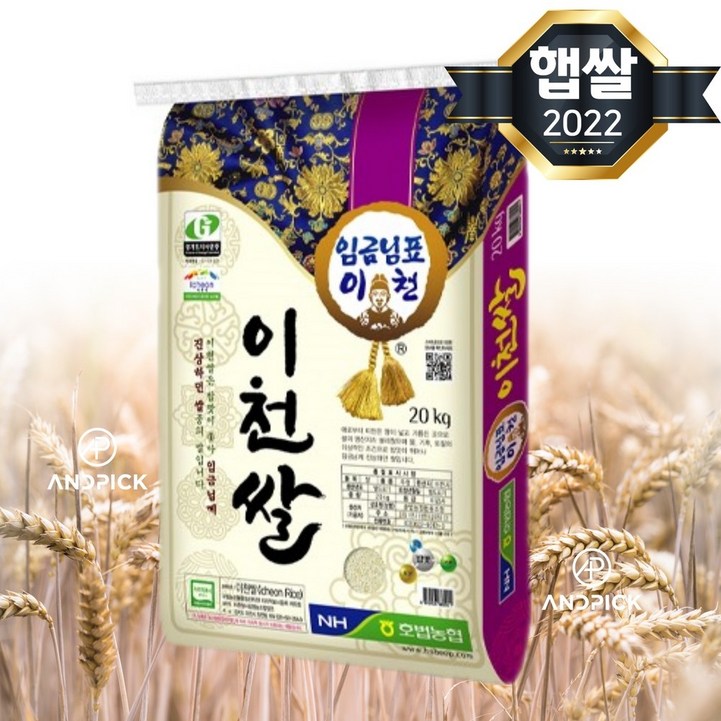임금님표 이천쌀 20kg 농협 특등급 임금님진상미 햅쌀, 단품