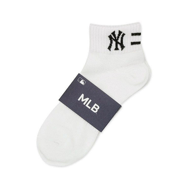 MLB 남성용 목로고 단목 5족 MLB3001WH MLB 남성용 목로고 단목 5족 MLB3001WH