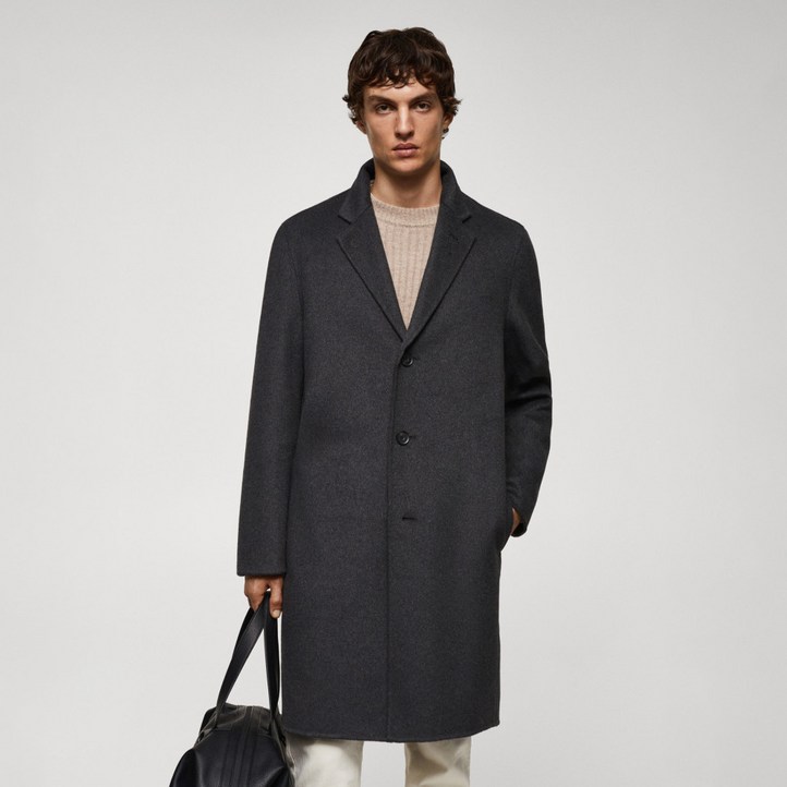 MANGO 남성용 LISBURN 코트 57047705 MANGO 남성용 LISBURN 코트 57047705