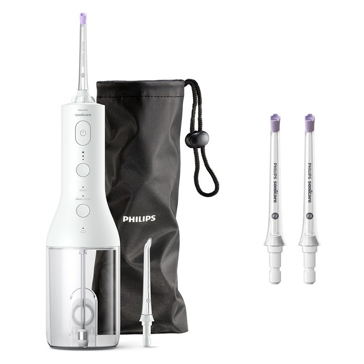 필립스 소닉케어 무선 파워플로서 3000 구강세정기  노즐 3p 세트