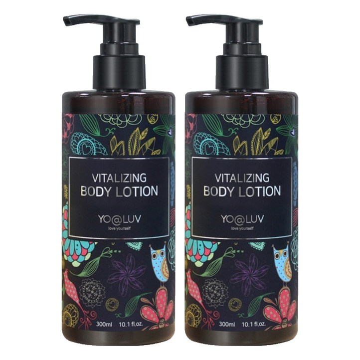 요아럽 바이탈라이징 바디로션 시트러스향, 2개, 300ml