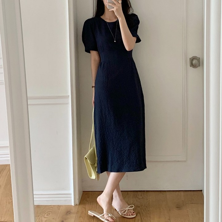 여행룩하객룩여성 슬림핏 원피스 롱원피스 출근룩 데이트룩 하객룩 모임룩