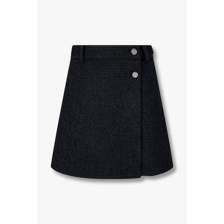 GCUT 트위드 패널 랩 스커트 팬츠 7255130301199