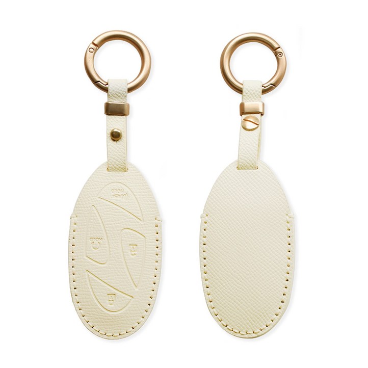 트니르 현대 호환 신형 5버튼 7버튼 디올 뉴 싼타페MX5 그랜저GN7 더뉴아반떼 쏘나타디엣지 더뉴투싼 코나 아이오닉 조약돌 차 키케이스 소가죽  키링 차량용품 키홀더