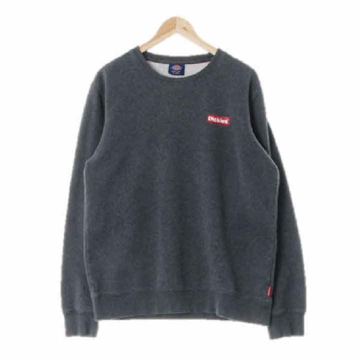 디키즈 2157 차콜 프린팅 면혼방 크루넥스웨트셔츠 105