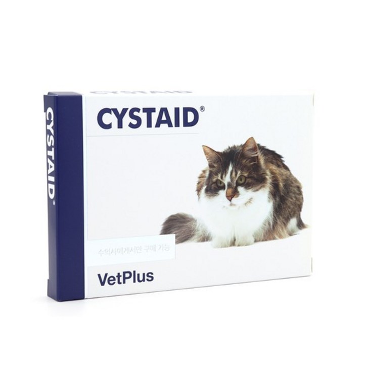 벳플러스 시스테이드 고양이 반려묘 비뇨기계 영양보조제 Cystaid 30캡슐