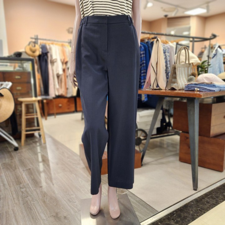 BCBG 올앤선드리 컴팩트PT 바지 A4M4P377 56 DNAVY BCBG 올앤선드리 컴팩트PT 바지 A4M4P377 56 DNAVY