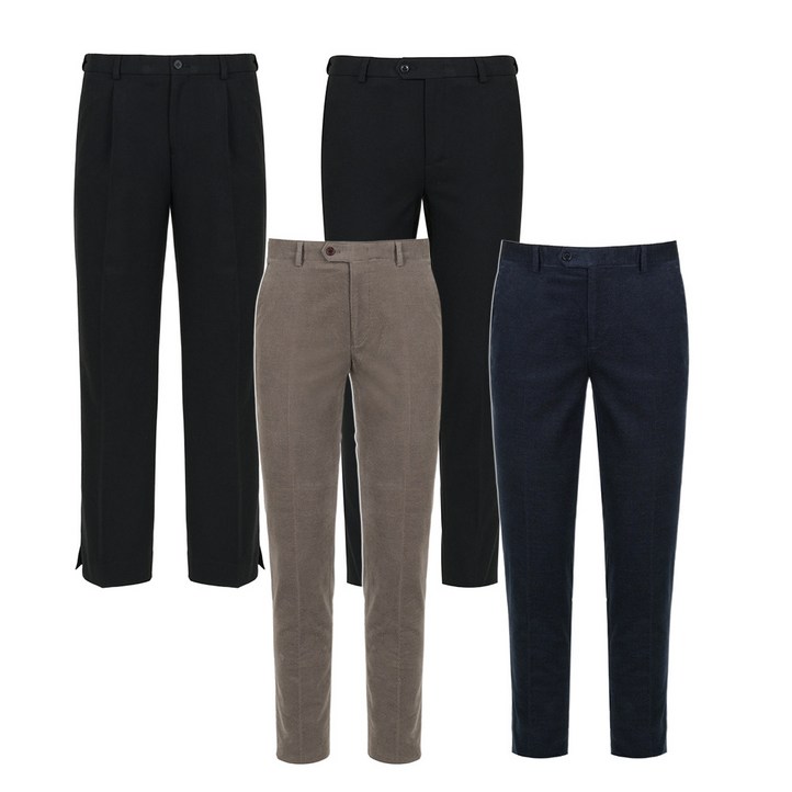 국내매장 정품 바쏘옴므 남성 데일리 캐주얼 팬츠 4종 621659