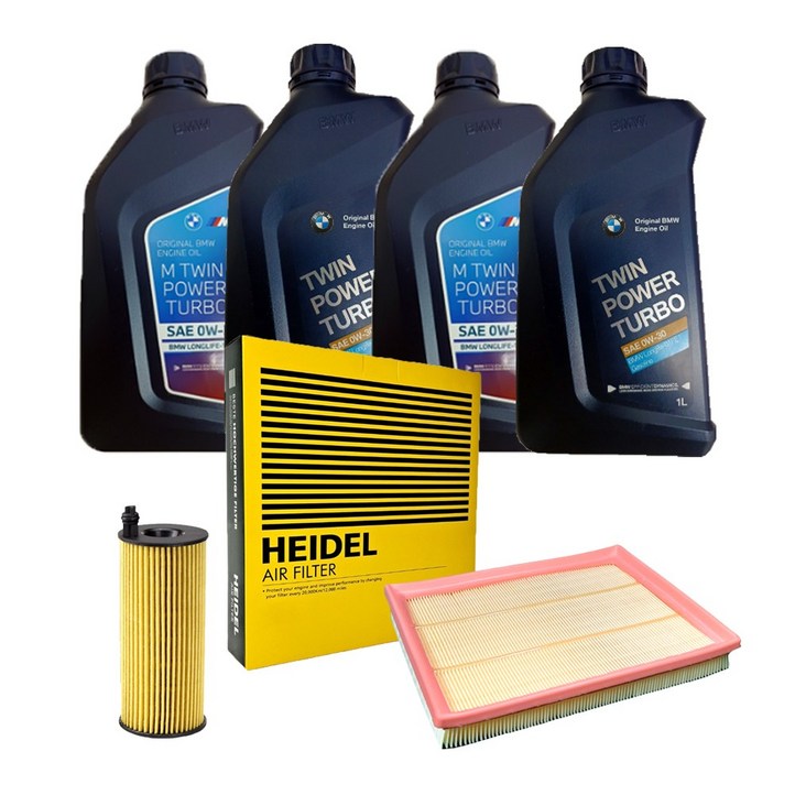 BMW 7시리즈 G11 740I B58 순정 엔진오일 세트