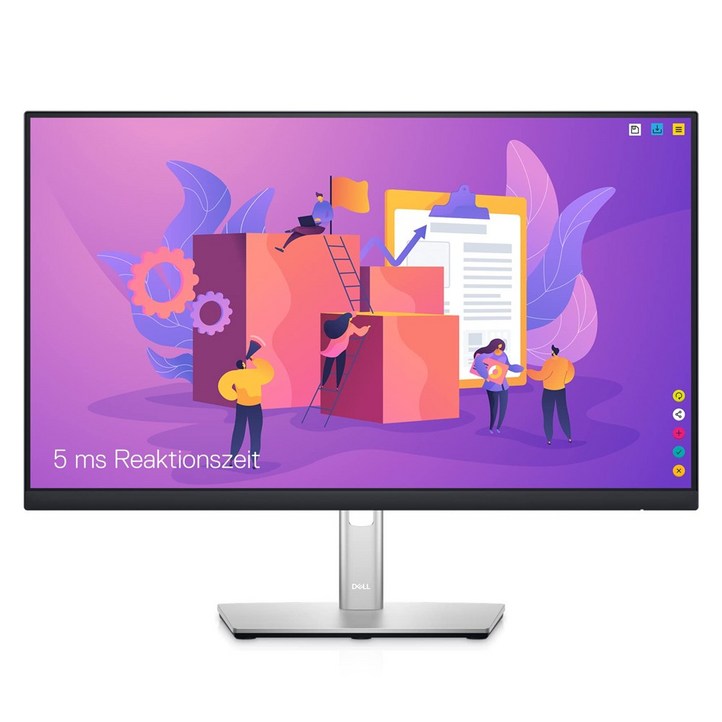 DeLL P2422h 모니터 24인치 화면 FHD IPS 피벗 Pivot HDMI DP DSub 지원, P2422h, 60.4cm