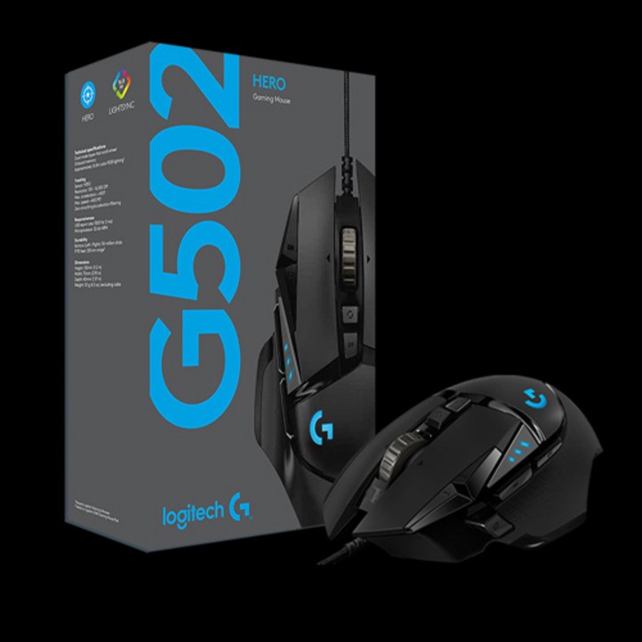 로지텍G 로지텍코리아 G502 HERO 게이밍 마우스