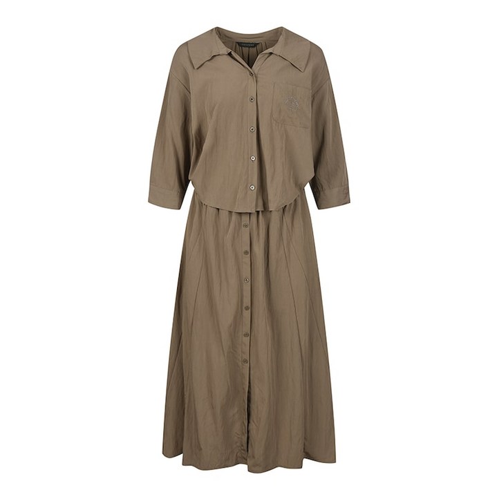 코인코즈 백밴딩 레이어드형 롱 원피스DW4MO333 2084974