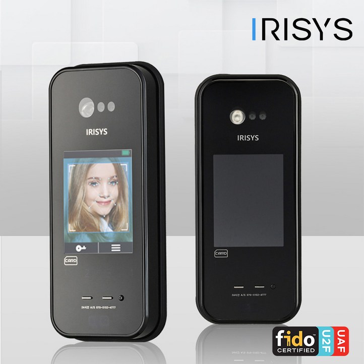 아이리시스 노터치 얼굴인식 도어락 링크온 IFP-7080 푸시풀 주키 / 아이온 IFR-0200 보조키 / 안면인식 현관 방화문 디지털 도어락, 아이온 0200(직접설치)