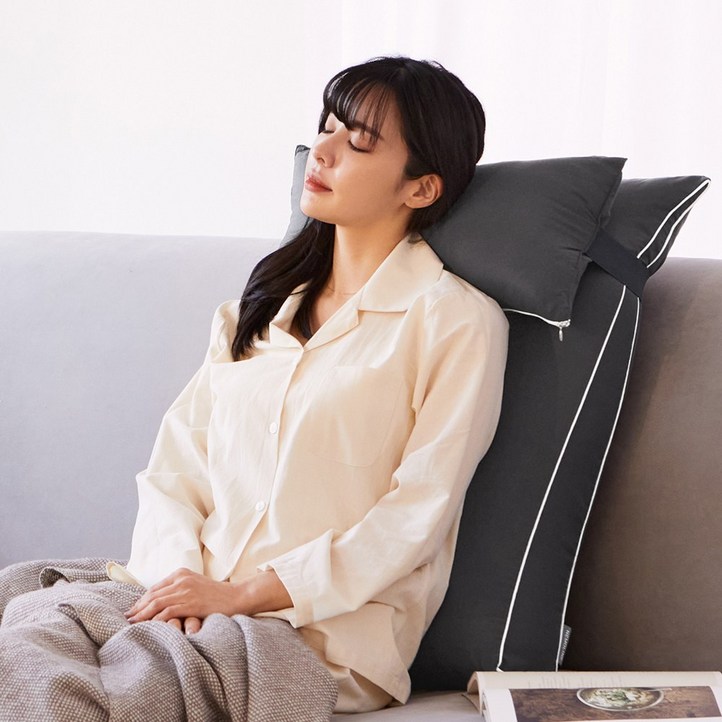 네모라인 국내생산 높이75cm 롱 삼각쿠션보조쿠션세트솜포함 등쿠션, 다크그레이 네모라인 국내생산 높이75cm 롱 삼각쿠션보조쿠션세트솜포함 등쿠션, 다크그레이
